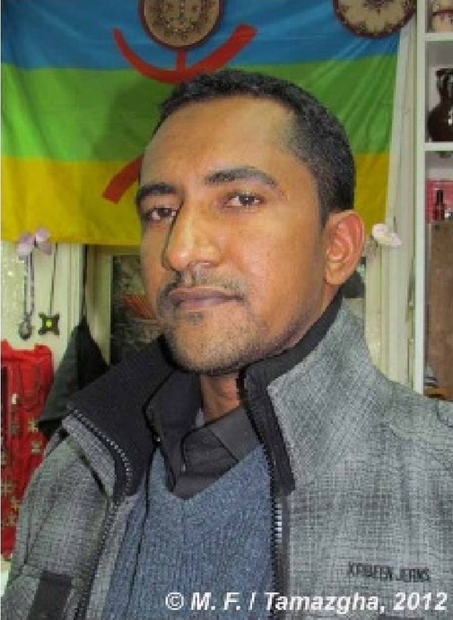 Mossa  Ag  Attaher, Chargé de communication extérieur du MNLA (PHOTO : Tamazgha)  