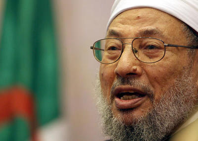 Yusuf Al Qaradawi déjà banni des territoires américain, britannique et israélien. (PHOTO : AFP)
