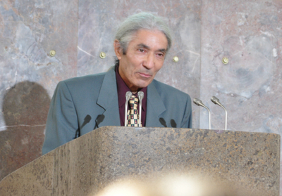 Boualem Sansal lors de son discours de remise du prix Friedenspreis 2011 à Francfort le 16-10-2011(Ph/ Uli Rohde - SIWEL)