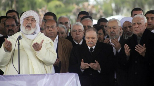 Funérailles d'Ahmed Ben Bella à El-Alia (Alger), le 13/04/2012  (Photo/DR)