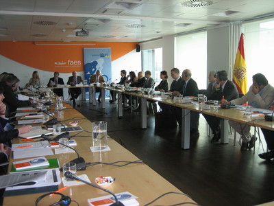 Conférence de l'EIN / FAES à Madrid le 25-04-2012 (PH / SIWEL)