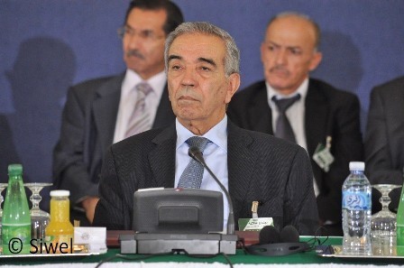 Dahou Ould Kablia ministre algérien de l'intérieur (Photo Rio - Siwel)