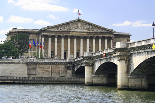 Le palais Bourbon à Paris, siège de l'Assemblee nationale française (PH/DR)