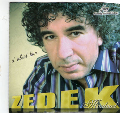 Pochette de l'album "D abrid kan" de Mouloud Zedek, sorti le 11-07-2012 (PH/DR)