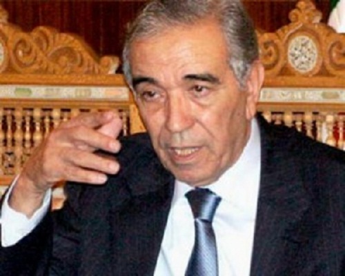 Daho Ould Kablia, ministre algérien de l'Intérieur et président des anciens du MALG. PH/Dr