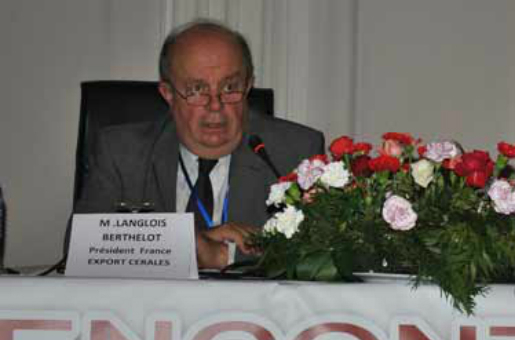 Jean-Pierre Langlois-Berthelot, lors des 13èmes Rencontres franco-algériennes des céréales (PH : N. Rondeleux)