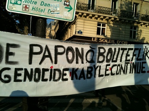 Plusieurs crimes d'Etat contre les kabyles sont toujours impunis. PH/DR
