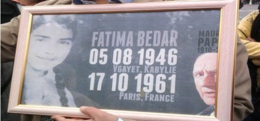 Fatima Bedar, victime kabyle de la répression. PH/DR