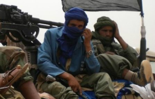 Des éléments du groupe islamiste Ansar Dine au Nord Mali (PH/DR)