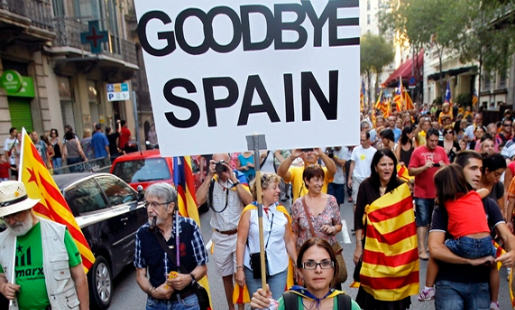 Manifestation pour l'indépendance de la Catalogne (PH/DR)