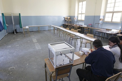 Les bureaux de vote vides à travers plusieurs localités de Kabylie. PH/DR