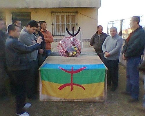 La délégation du MAK ce matin à AQawaj. PH/Siwel