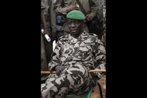 Le capitaine Sanogo, Chef des putschistes à la tête de la junte militaire au Mali. (PH/AFP/Getty Images)
