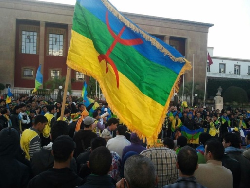 Rabat le 3 février 2013, marche pour les droits des Amazighs. (PH/DR)