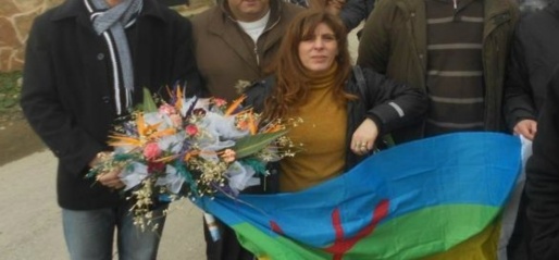 Kamira Nait Sid, militante kabyle. PH/DR