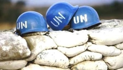 Les casques bleus: force de maintien de la paix par définition pourront-elle défendre les populations de l'Azawad contre les exactions militaires maliennes ?.(PH/DR)