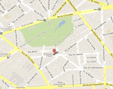 En soutien à Kamel Chetti, victime d'un complot du régime répressif algérien et de sa justice aux ordre; en soutien et en solidarité avec les victimes de la répression, le réseau Anavad appelle à un rassemblement aujourd'hui à 17 heure devant l'ambassade d'Algérie, au 50 rue de Lisbonne, 70008, Métro Monceau