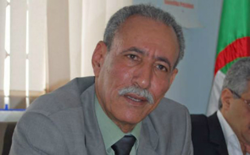 L'un des prévenus : Brahim Ghali, ancien ministre de la défense et actuel représentant du front Polisario à Alger (PH/DR)
