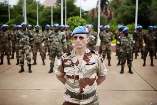 Les forces dites internationales de la Minusma sont essentiellement composée de maliens et de français, les premiers dans les rangs subalternes, les seconds dans les rangs décisionnels. (PH/DR)