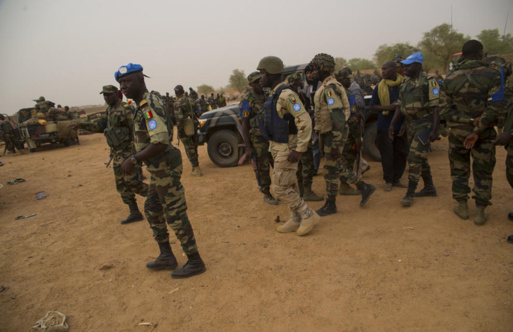 Les forces de la Minusma, composées de candidats de nationalité malienne se "lâchent" contre les femmes et les enfants touaregs. (PH/DR)