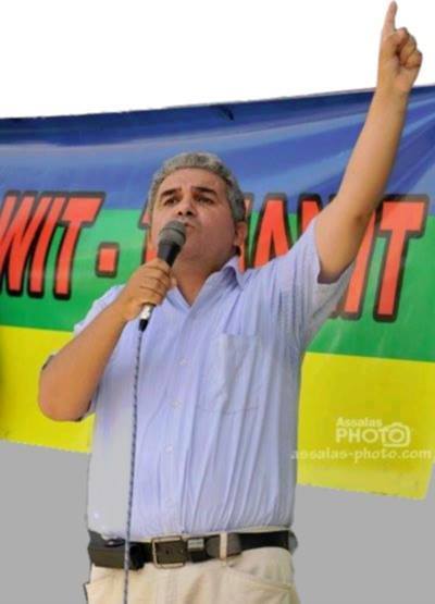 le président du Mouvement pour l’autonomie de la Kabylie (MAK), Bouaziz Ait-Chebib (PH/DR)