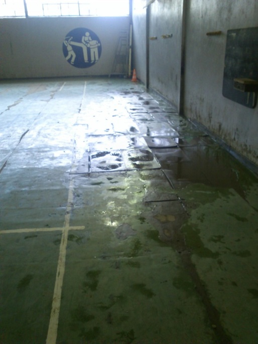 La salle représente un danger pour les sportifs de la région. PH/DR La salle représente un danger pour les sportifs de la région. PH/DR