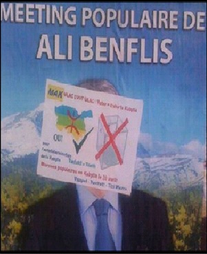 Imceddalen : meeting de soutien à Ali Benflis interrompu par des manifestants