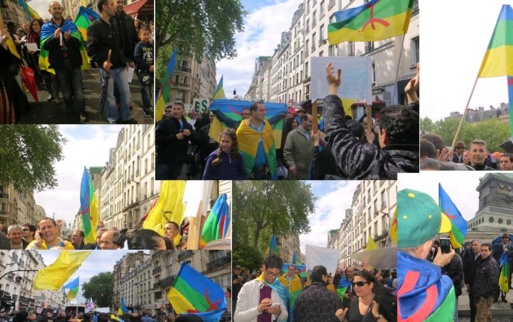 Défilé du Ier mai : les peuples amazighs se font entendre à Paris (actualisé) Défilé du Ier mai : les peuples amazighs se font entendre à Paris (actualisé)