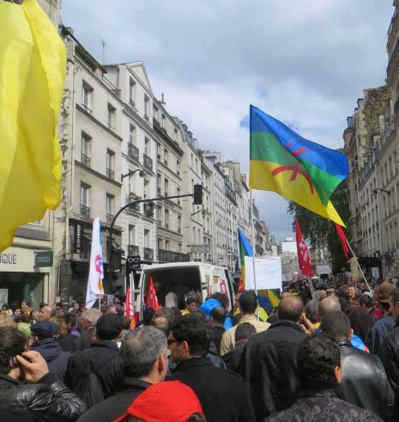 Défilé du Ier mai : les peuples amazighs se font entendre à Paris (actualisé)