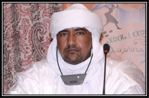 Mossa Ag Attaher, porte-parole et chargé de communication du MNLA. (PH/DR) Mossa Ag Attaher, porte-parole et chargé de communication du MNLA. (PH/DR)