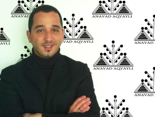 Makhlouf Idri, Porte-parole de l'Anavad (Gouvernement provisoire kabyle) (PH/SIWEL)