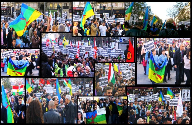 Manifestation pour Kobanê, le 1er novembre 2004_ Paris Manifestation pour Kobanê, le 1er novembre 2004_ Paris
