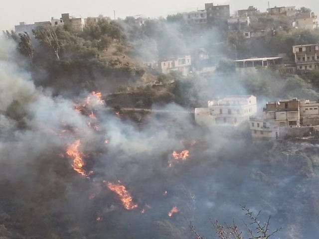 Week-end d’enfer à Vgayet : plus d'une trentaine de foyers d'incendies simultanés dans une dizaines de localités Week-end d’enfer à Vgayet : plus d'une trentaine de foyers d'incendies simultanés dans une dizaines de localités