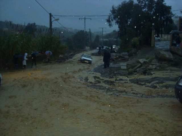 Innondations/ Un début de décembre glissant pour la ville côtière d’Azeffoun