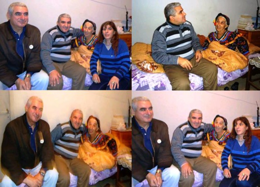 Le MAK rend visite à Nna Nouara, doyenne des militantes kabyles