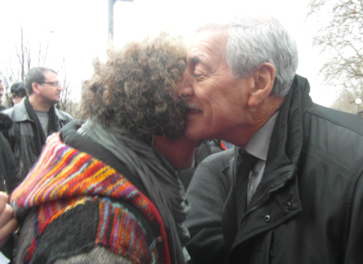 Ferhat Mehenni et Akli D ( PH/SIWEL) Ferhat Mehenni et Akli D ( PH/SIWEL)