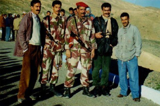 Le Groupe de Légitime Défense de Relizane, en uniforme de l’armée algérienne (PH/ El Watan.dz)