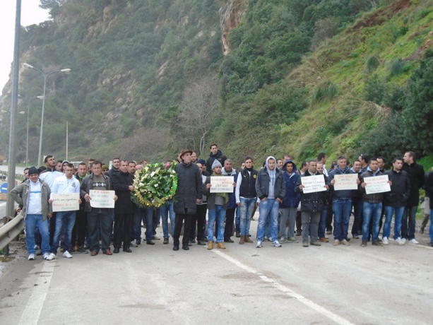 Aokas : Hommage aux victimes de l'éboulement près du tunnel de Yemma Tadrart