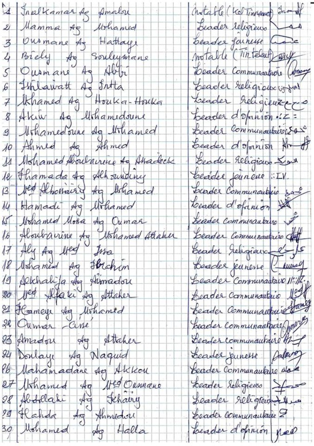 Le peuple de l'Azawad rejette les négociations d'Alger/ 