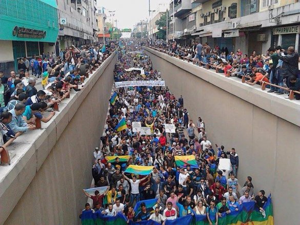 La marche du MAK a Tizi-Ouzou