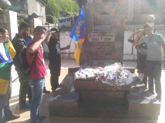 Coordination MAK de Michelet: hommage à Matoub Lounès juste après la marche historique de la Nation Kabyle
