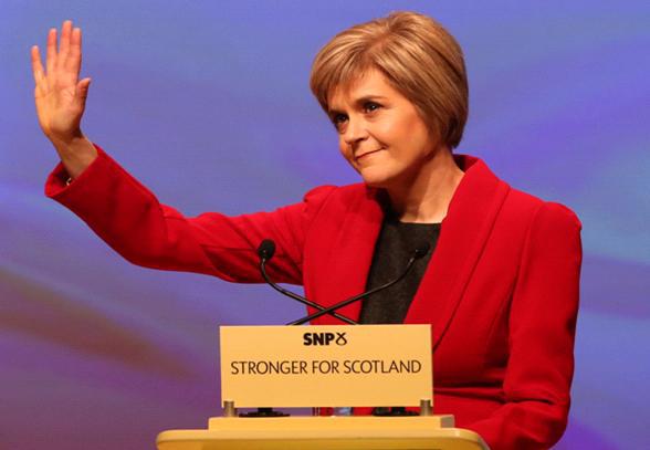 Nicola Sturgeon, la présidente du Scottish National Party, remercie la Kabylie pour son soutien