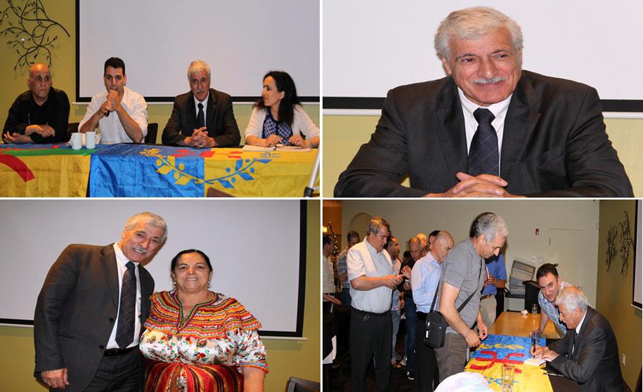 Ottawa-Gatineau / Le Président du Gouvernement Provisoire Kabyle était hier l’invité d’honneur de la Fondation Tiregwa
