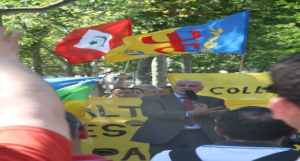 Intervention de Ferhat Mehenni, président du GPK au rassemblement de solidarité avec le Mzab (Vidéo)