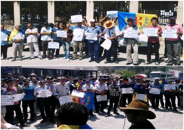 Tizi-Ouzou / Rassemblement de solidarité avec le peuple Mozabite : Oui il y a une main étrangère et cette main c’est l’Algérie qui occupe le pays Mzab et le pays Kabyle » Tizi-Ouzou / Rassemblement de solidarité avec le peuple Mozabite : Oui il y a une main étrangère et cette main c’est l’Algérie qui occupe le pays Mzab et le pays Kabyle »