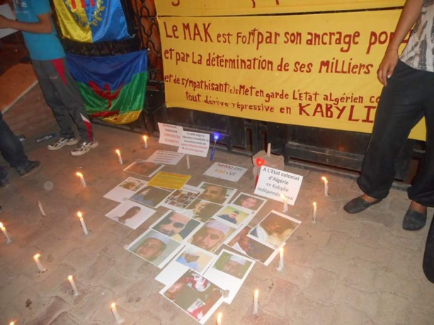 Rassemblement de solidarité avec le Mzab à Akbou : 