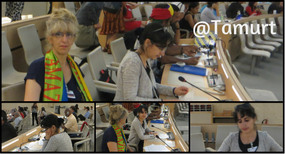 Communication de Madame Sakina Ait Ahmed à la 8ème session du Mécanisme d'experts des Nation Unies sur les droits des peuples autochtones