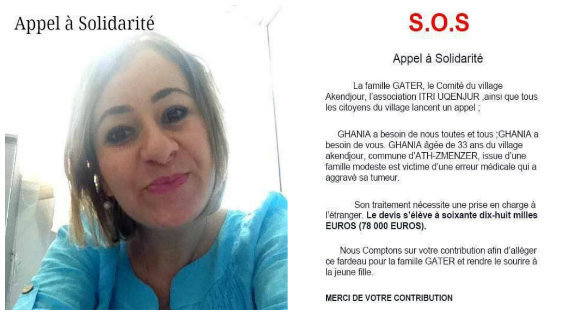 Solidarité avec Ghania