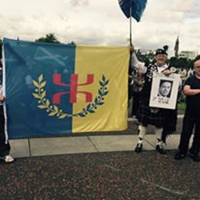 Glasgow : La Kabylie présente à la marche des indépendantistes écossais