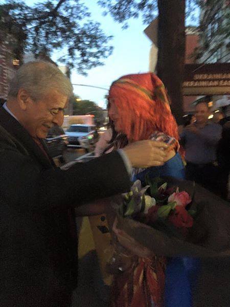 Ferhat Mehenni est arrivé à New York : Conférence et lever du drapeau kabyle à l'ONU